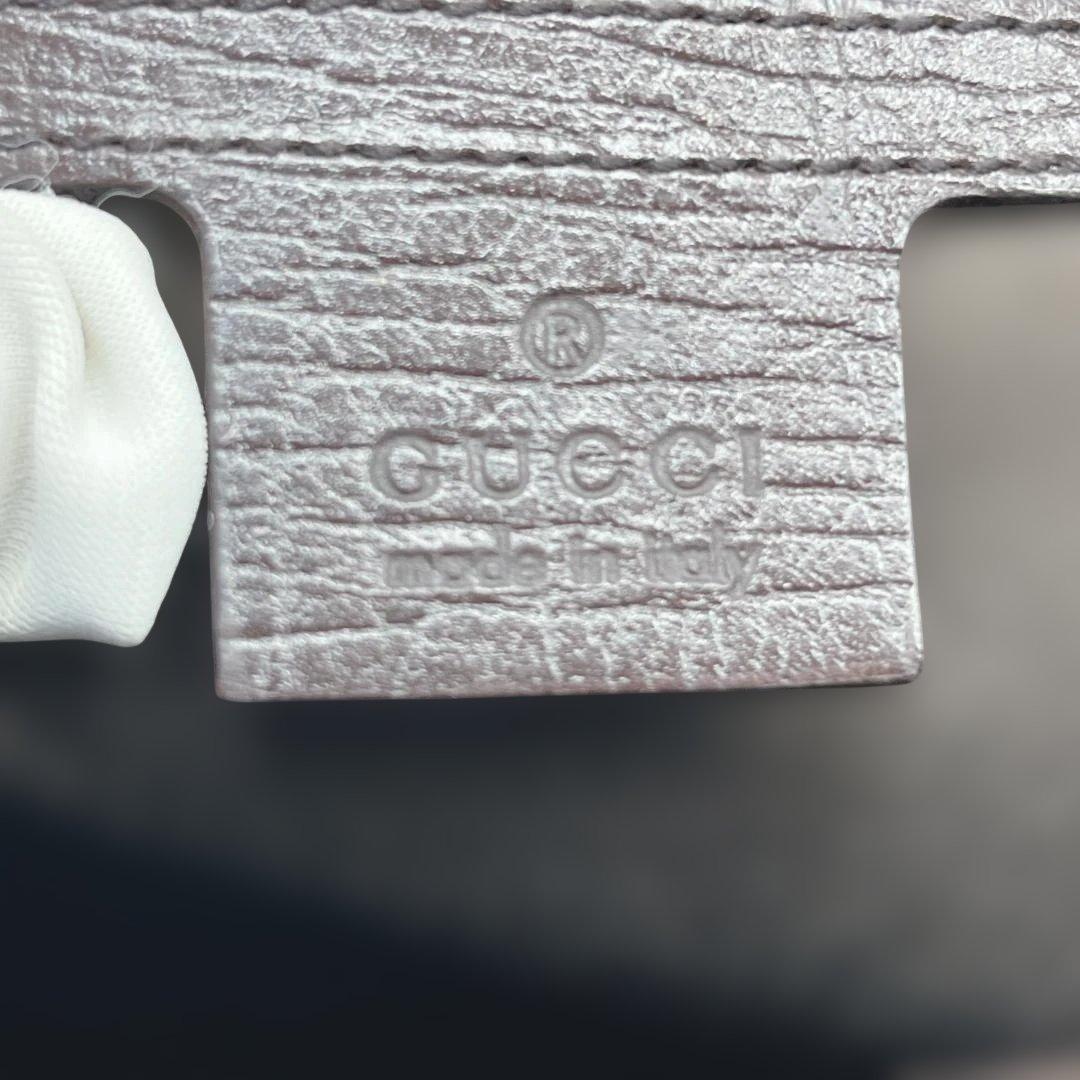 GUCCI グッチ GGキャンバス バンブー ハンドバッグ 筒型 ヴィンテージ