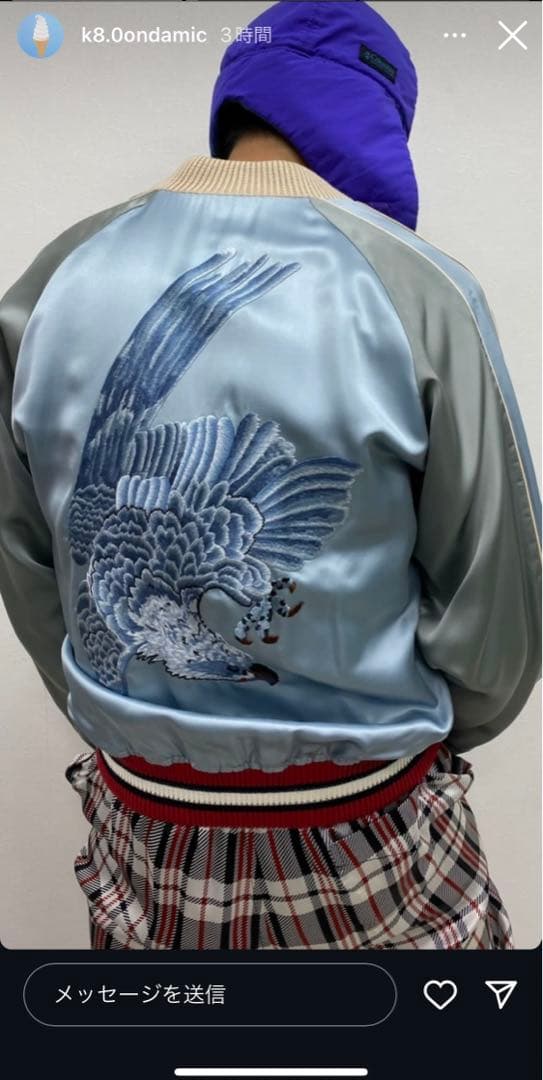 gucci ミケーレ期 スカジャン 48