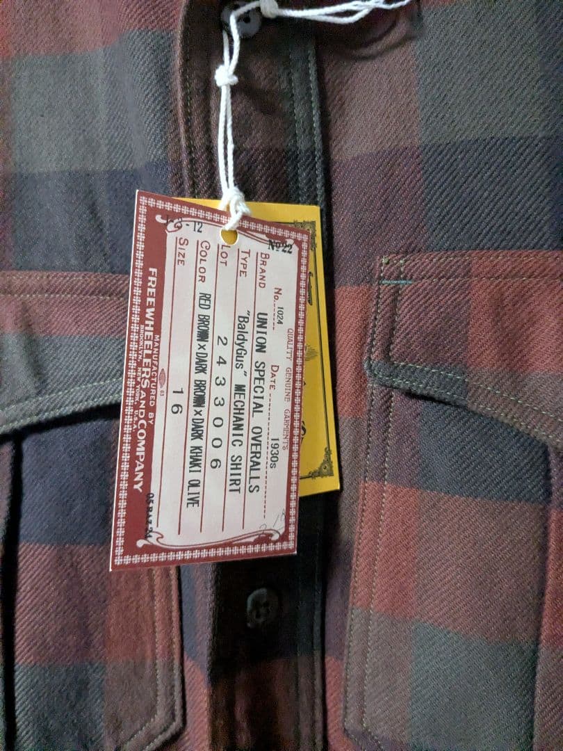 フリーホイーラーズ Mechanic Shirts　16