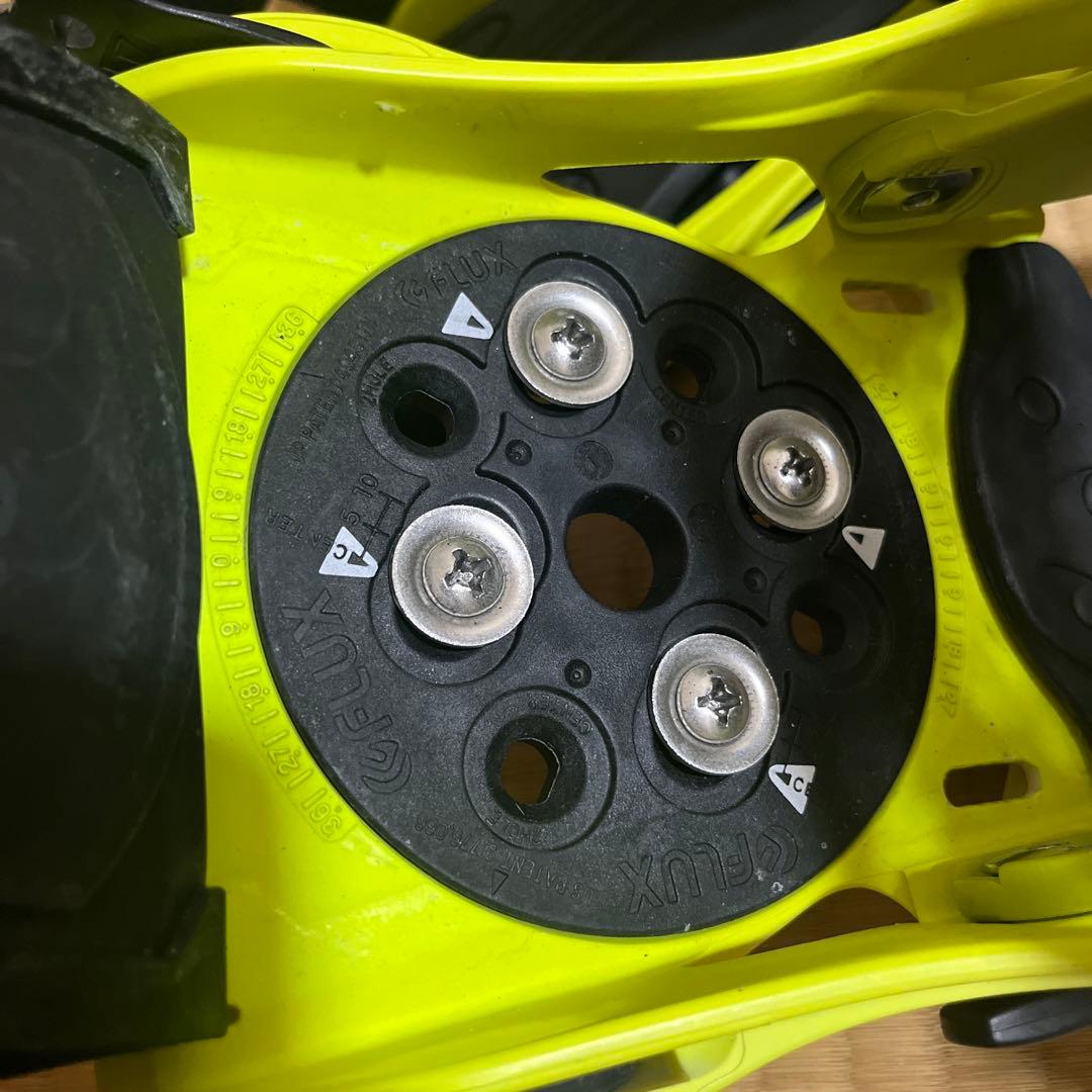 【超軽量】18/19 FLUX DSL ネオンイエロー Mサイズ ビンディング