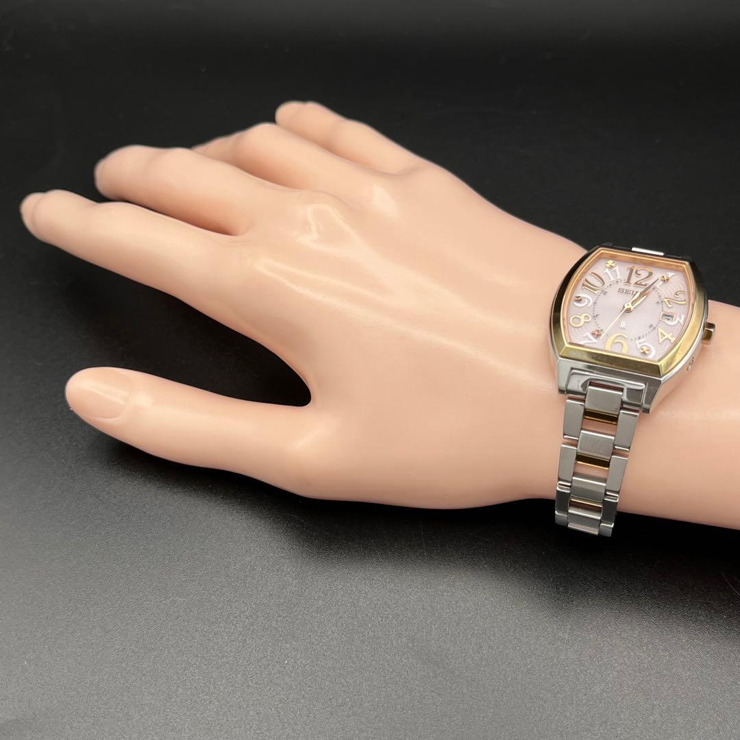 稼動 腕時計　SEIKO lk セイコー　ルキア　電波ソーラー　デイト　G07