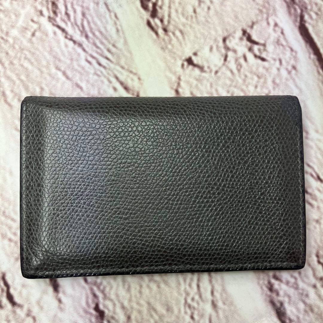 Valextra ヴァレクストラ 本革 レザー 名刺入れ カードケース