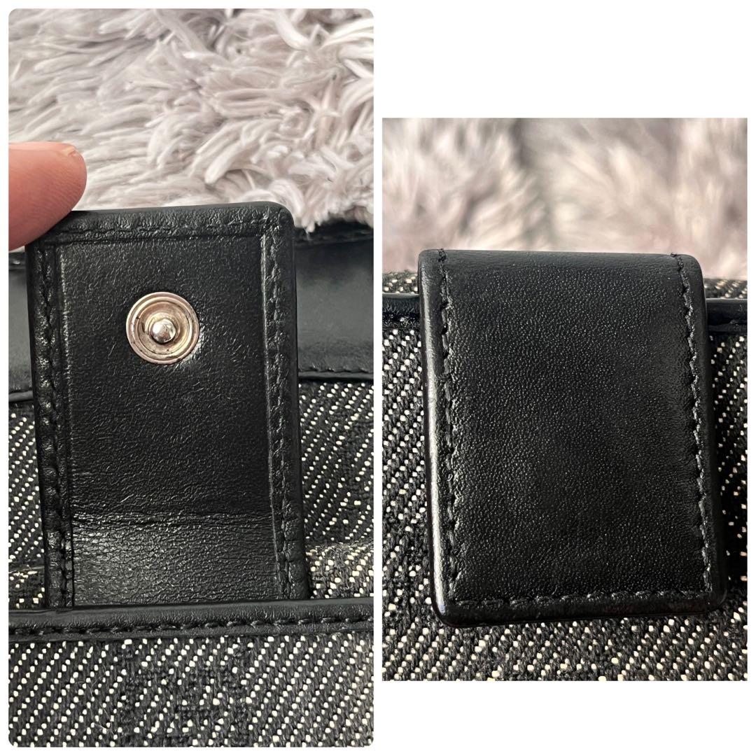 良品　GUCCI GGキャンバス 長財布　ブラック　札入れ　小銭入れ　メンズ