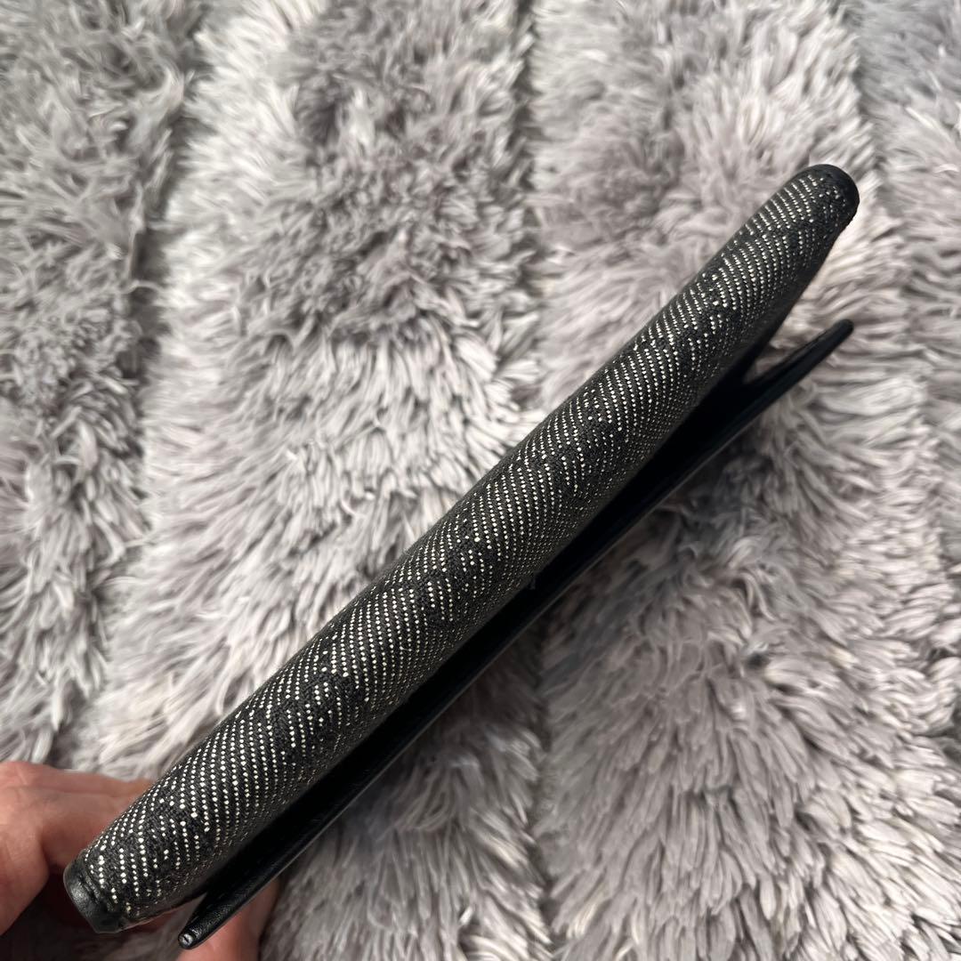 良品　GUCCI GGキャンバス 長財布　ブラック　札入れ　小銭入れ　メンズ