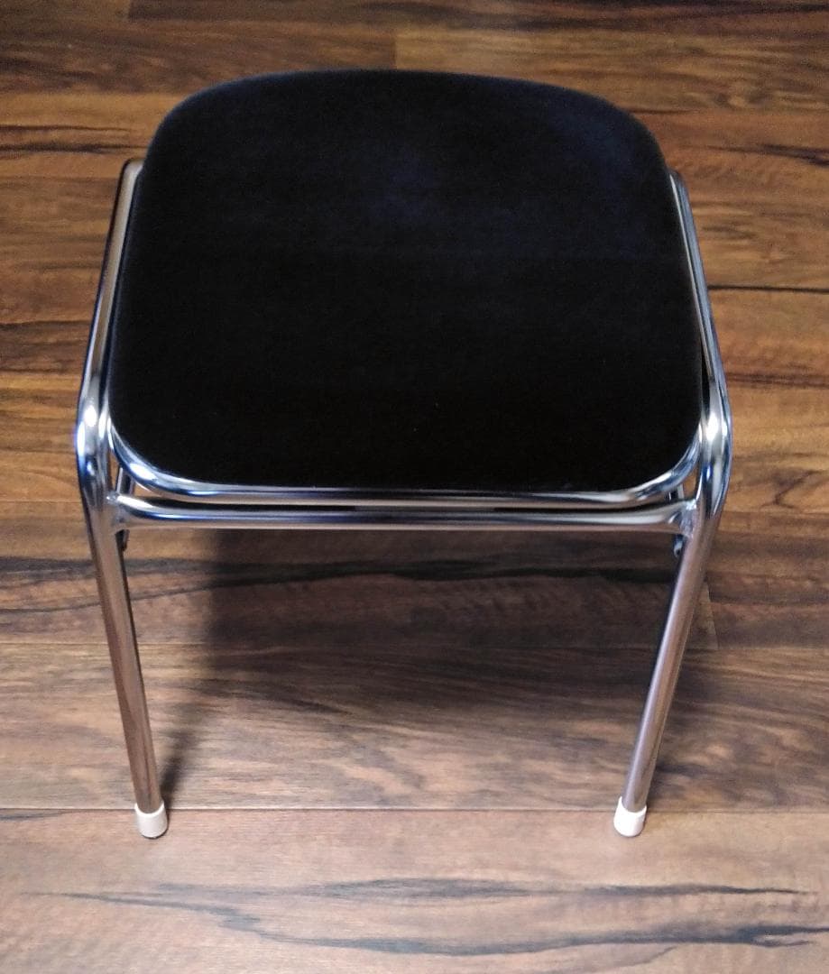 ゲーセン椅子/ゲームセンター椅子　黒　モケット素材