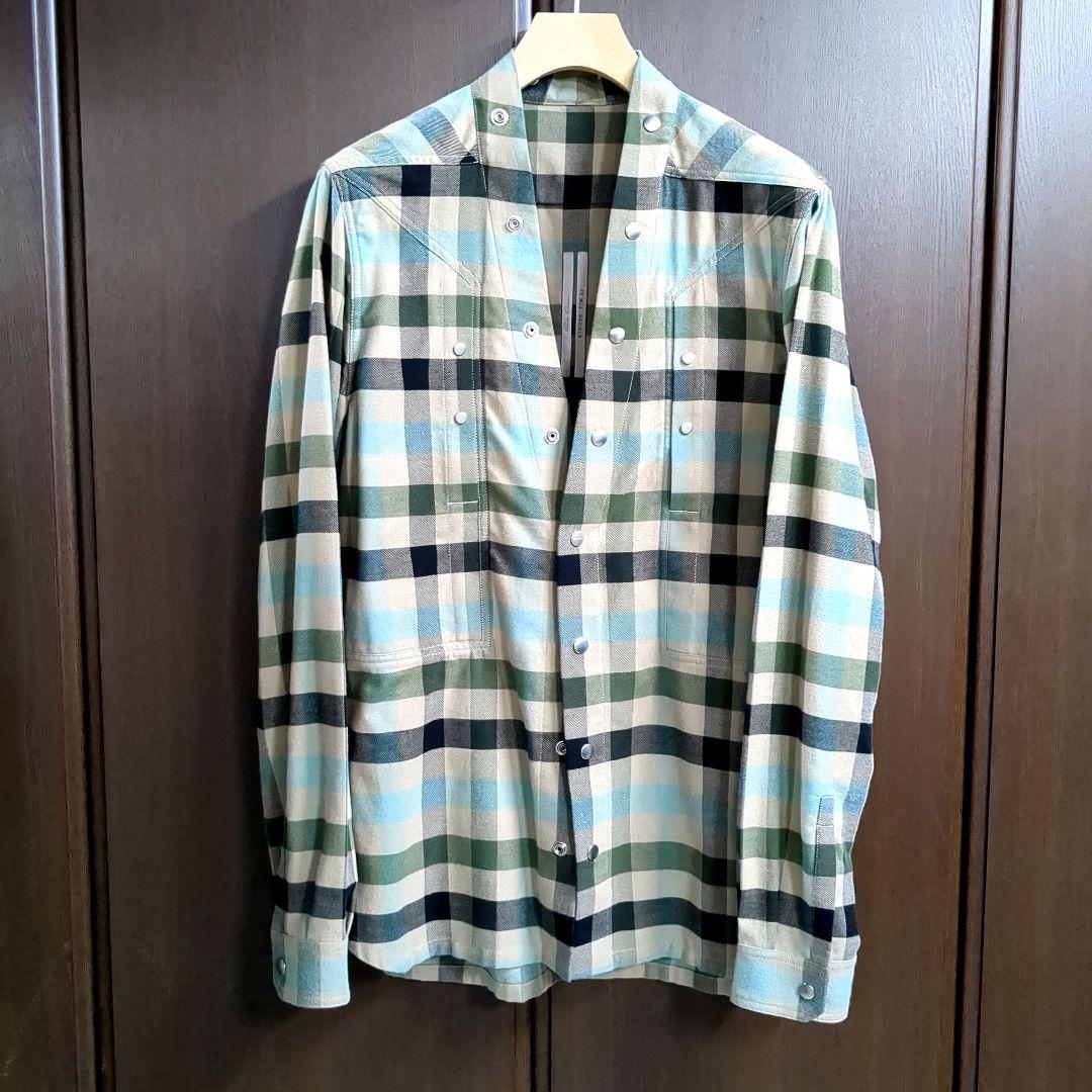 RickOwens Larry Shirt Fogpocket サイズ48