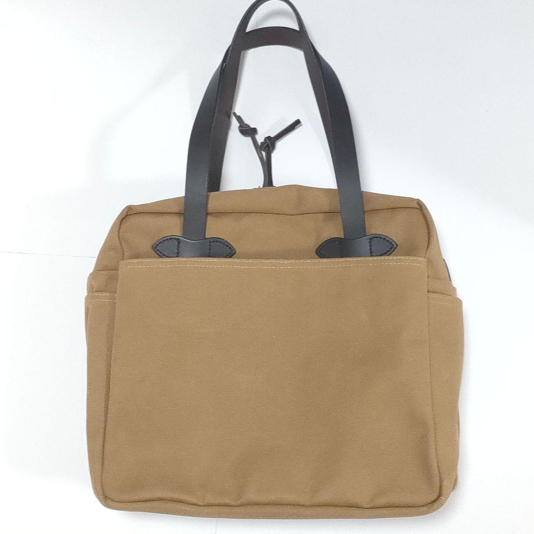未使用 Filson フィルソン ジッパー付トート タン