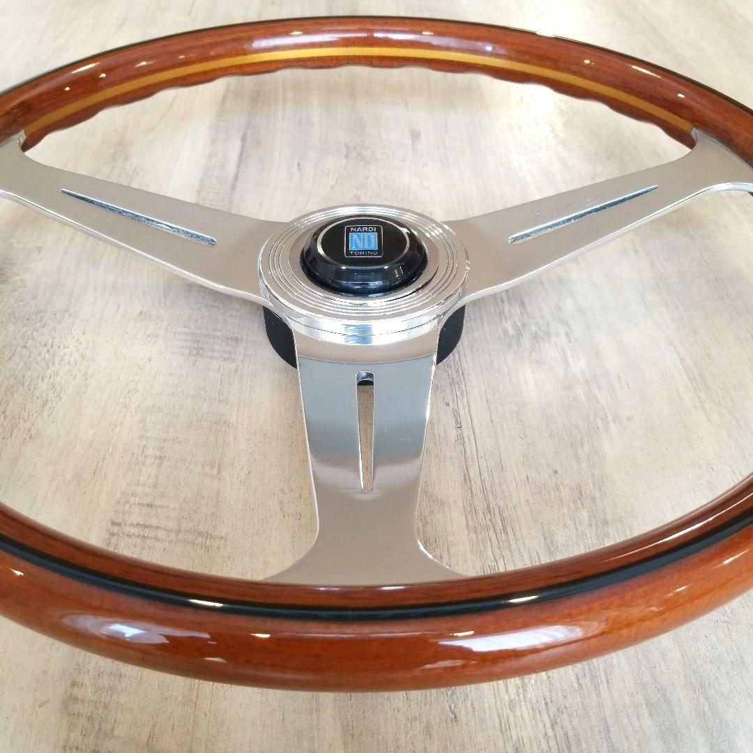 【大径稀少】NARDI☆ナルディクラシックウッドポリッシュ/ヴィンテージ39Φ