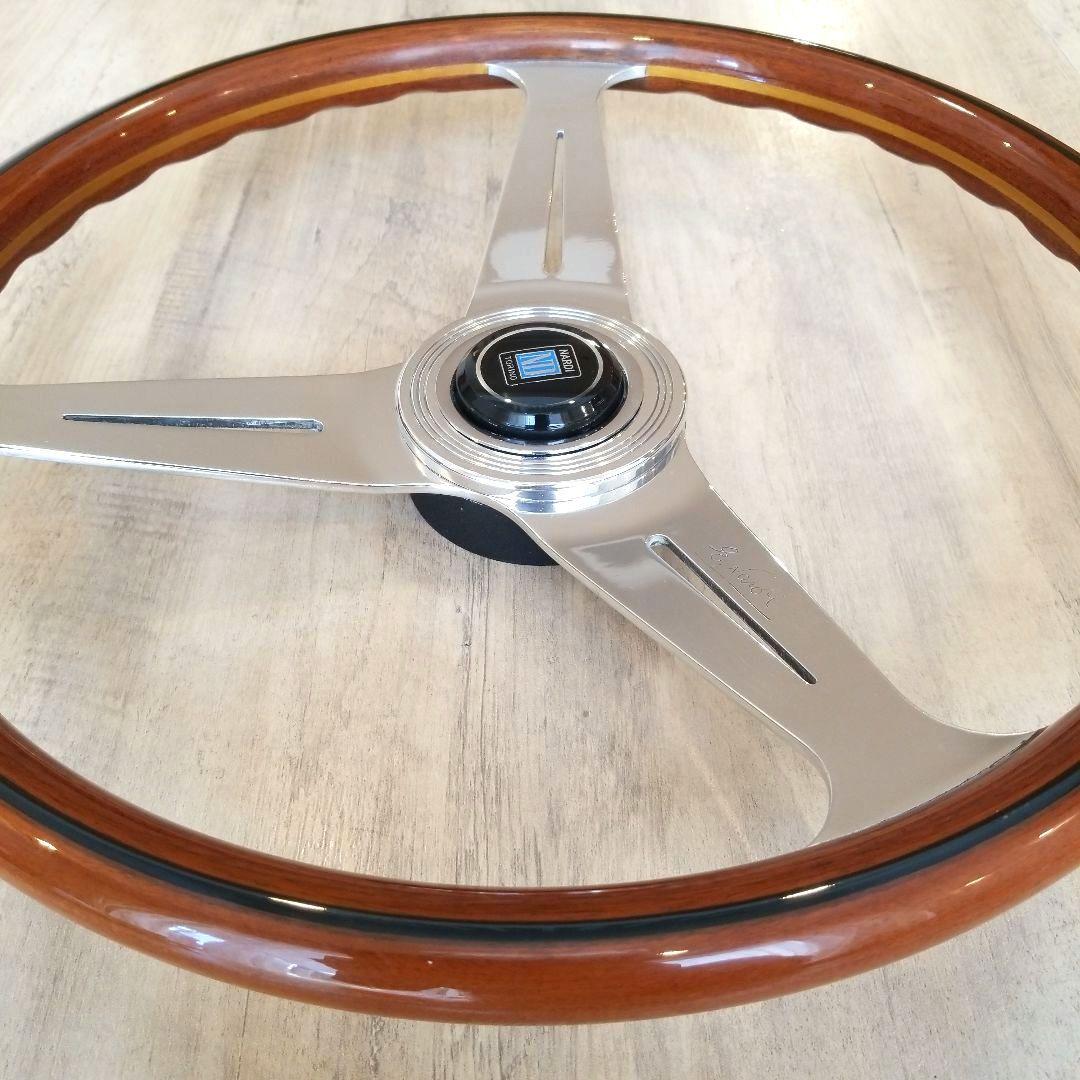 【大径稀少】NARDI☆ナルディクラシックウッドポリッシュ/ヴィンテージ39Φ