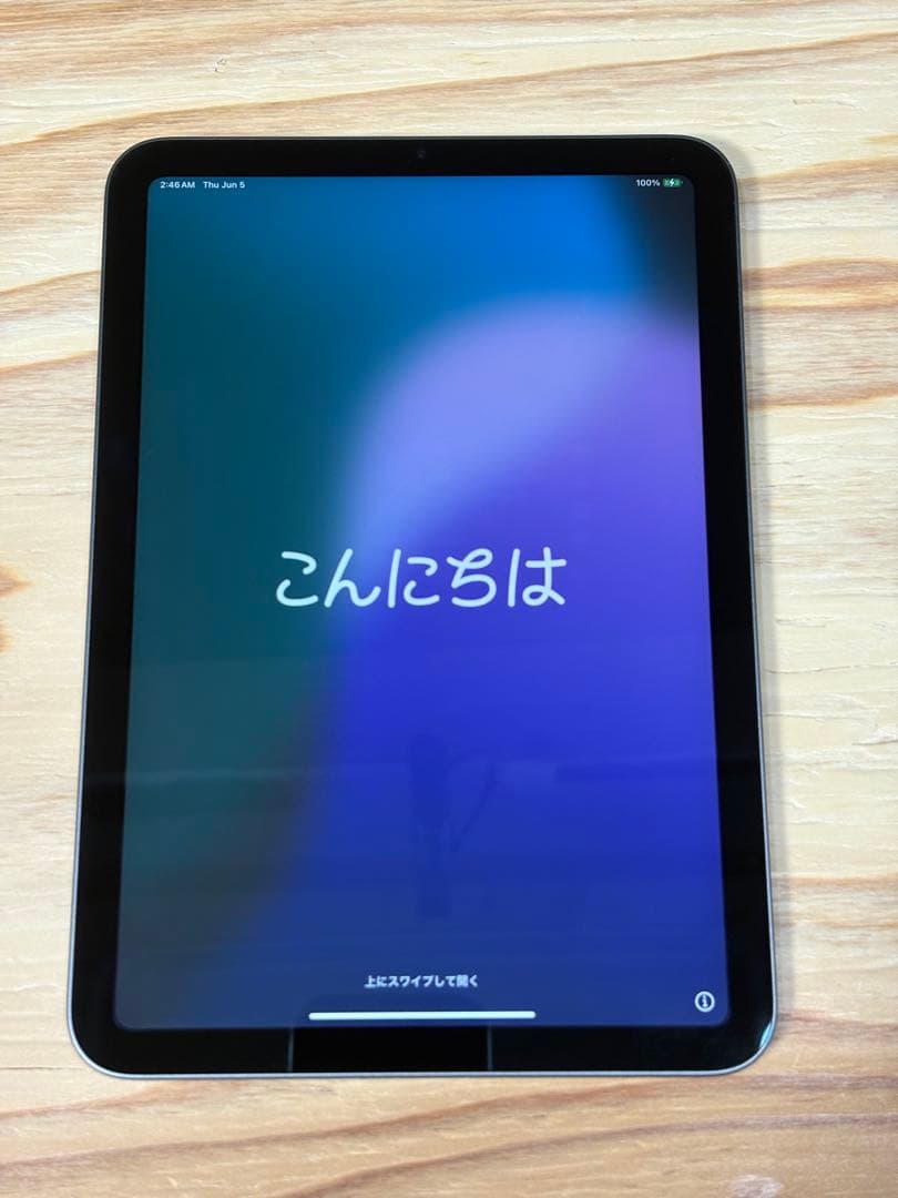 AppleiPad mini 第6世代64GB 100%バッテリー 【訳アリ】
