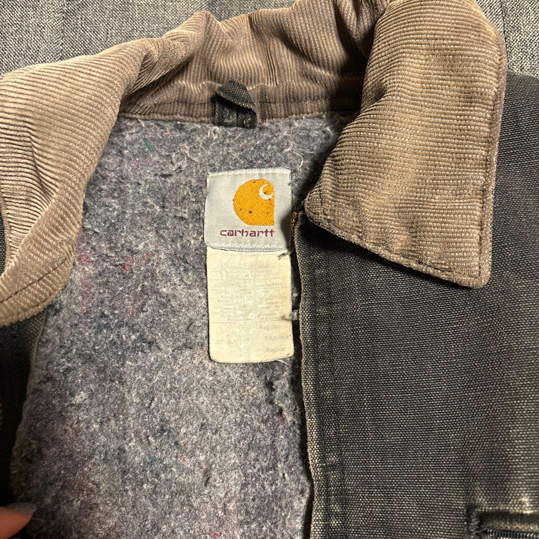 Carhartt ダークグレー　デトロイトジャケット