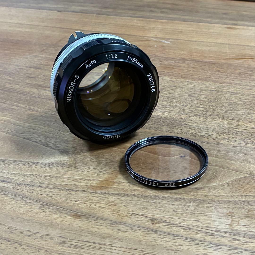 NIKKOR-S auto 55mm f/1.2 ニコン