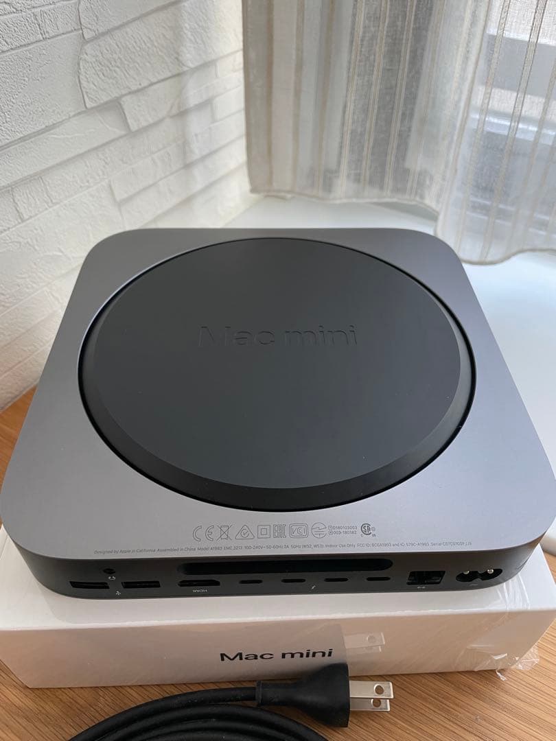 Mac mini 2018 A1993 3.2GHz 6コア 16GB 1TB