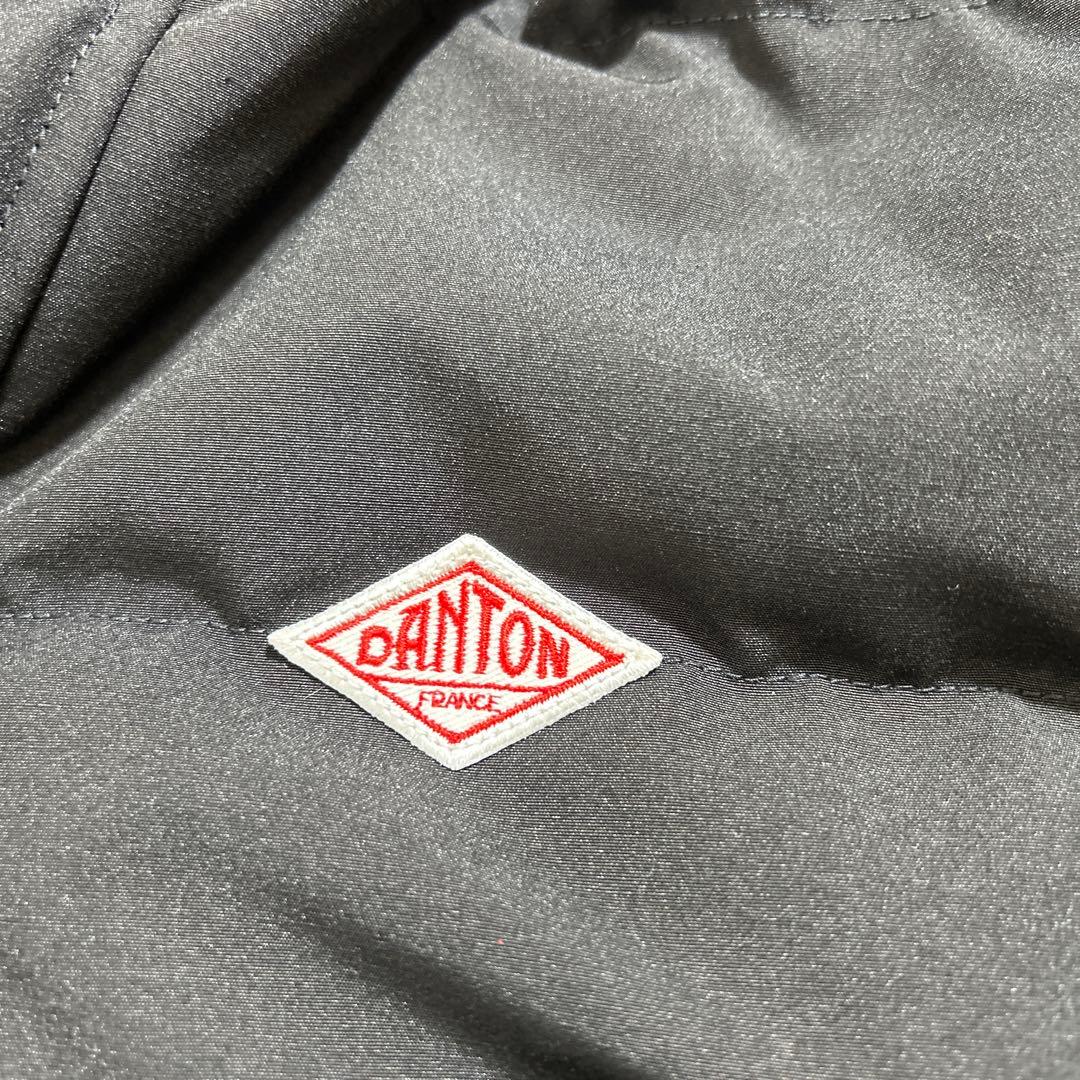 【美品】danton ダントン ダウンジャケット ファー付 サイズM