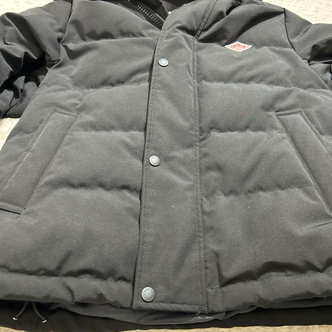 【美品】danton ダントン ダウンジャケット ファー付 サイズM