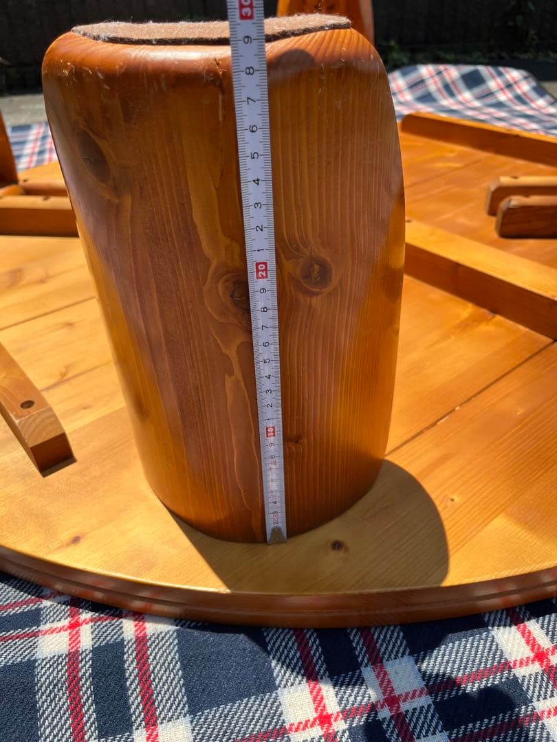 丸型ちゃぶ台　脚折りたたみ式座卓　120