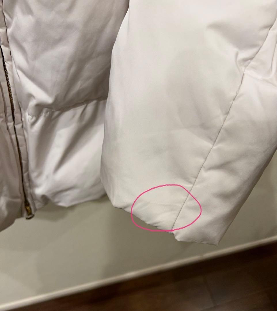 【☆るる☆】IENA ハイマルチタフタダウンショートコート　ホワイト 40