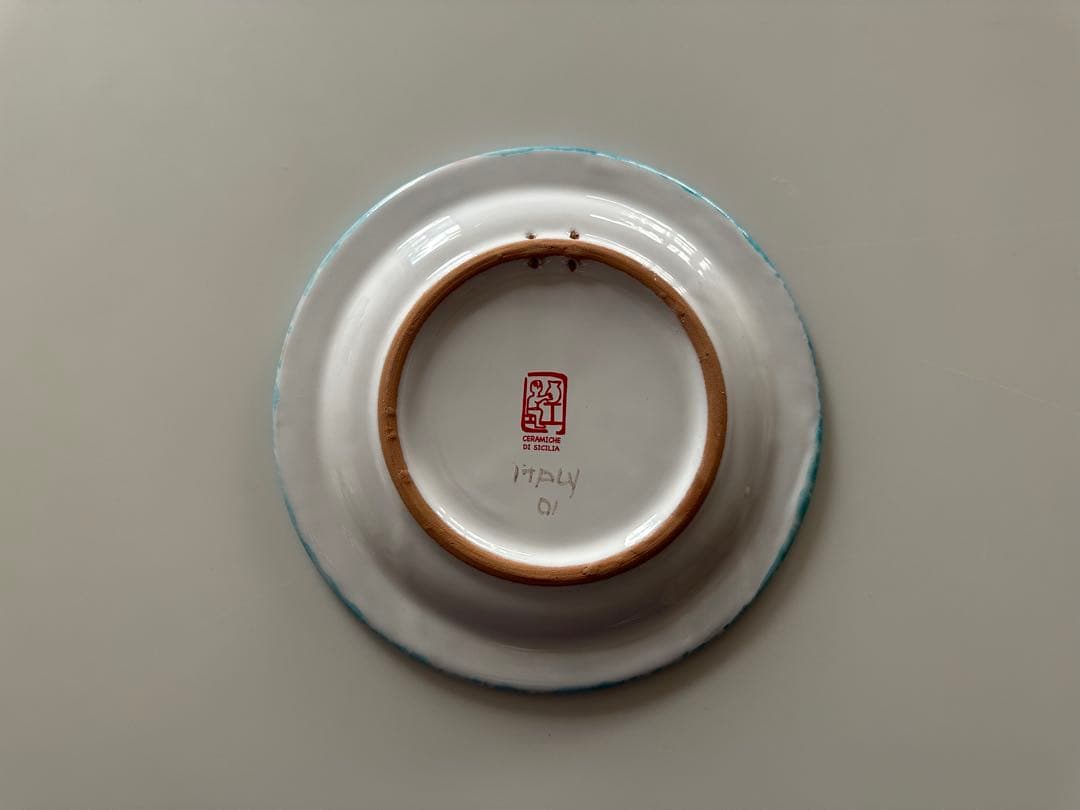 イタリア　DESIMONE デシモーネ 陶器 絵皿　3点セット