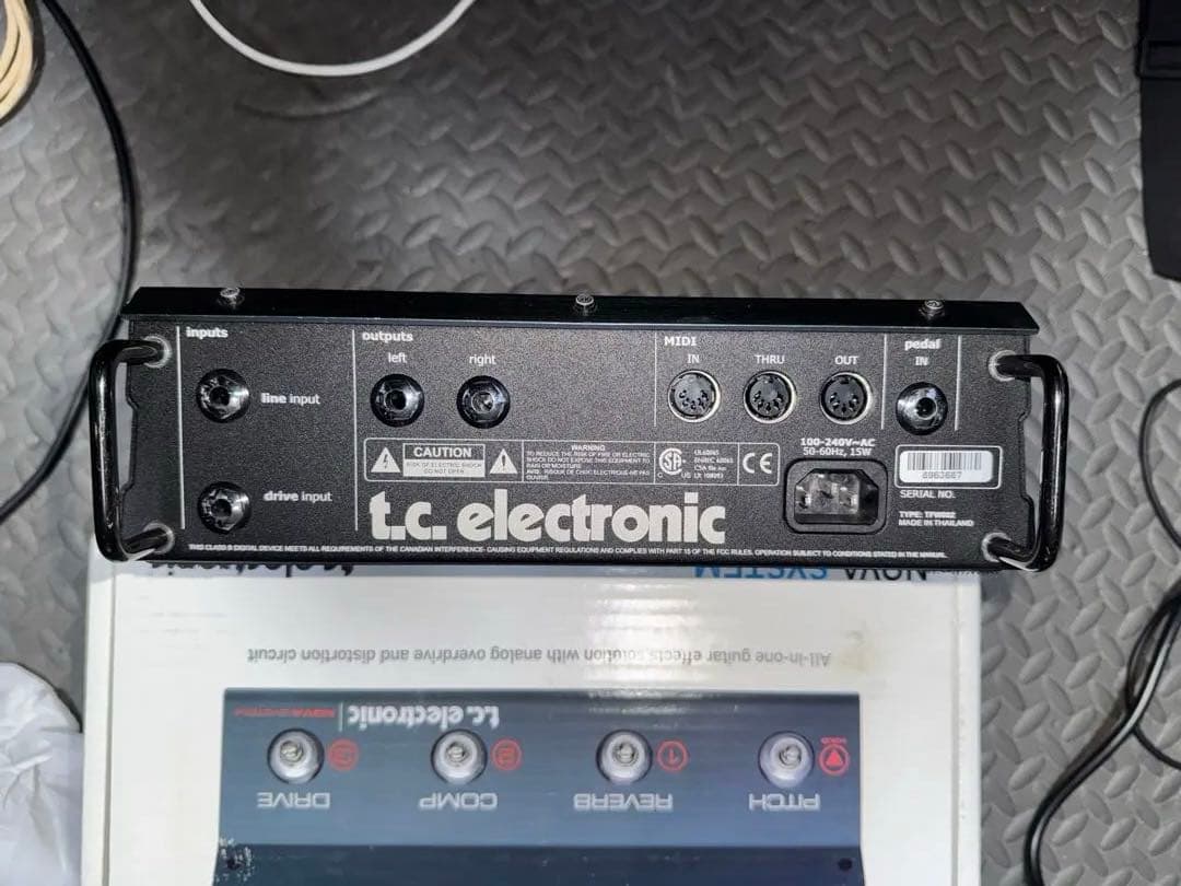 t.c. electronic NOVA SYSTEM ギターエフェクター