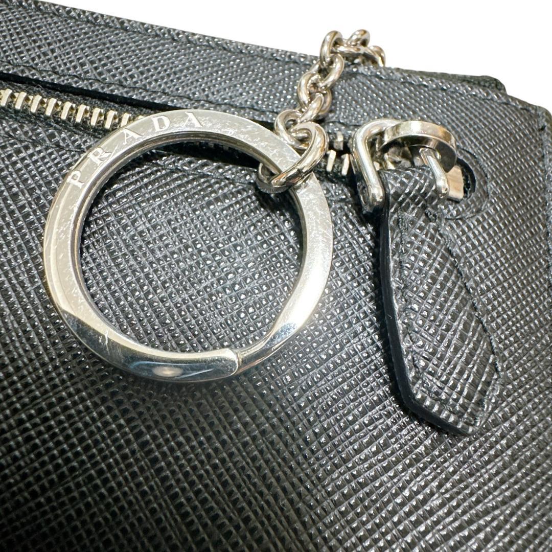 PRADA　プラダ　サフィアーノ　ケース　キーケース　トライアングル