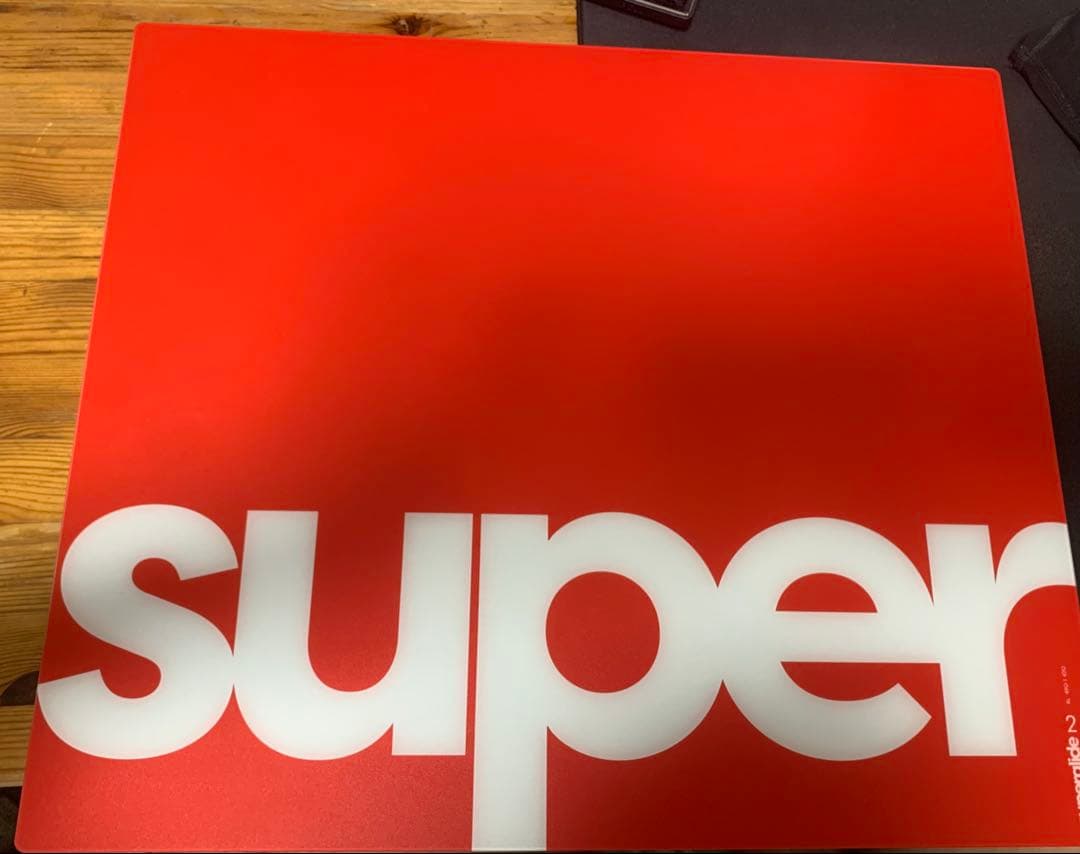Pulsar Superglide2 Glass Mousepad XL 赤