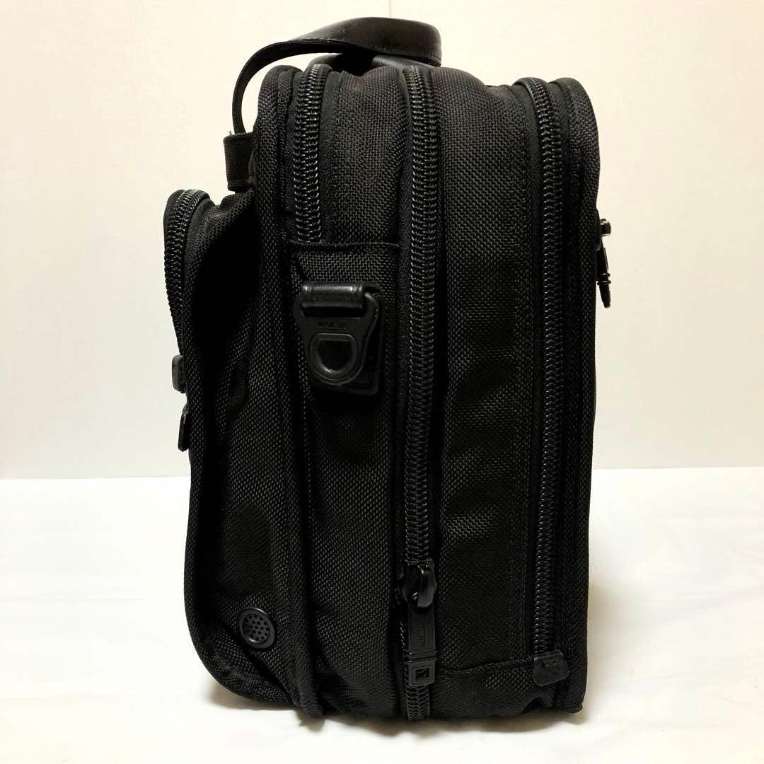 未使用級✨TUMI ビジネスバッグ 2way 2層 マチ拡張 26141DH 黒