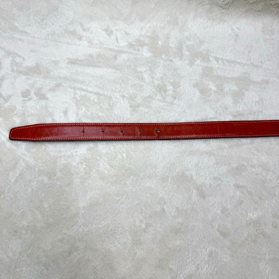 良品☆ エルメス　コンスタンス　ミニ　リバーシブル　レザーベルト　ゴールド　H型