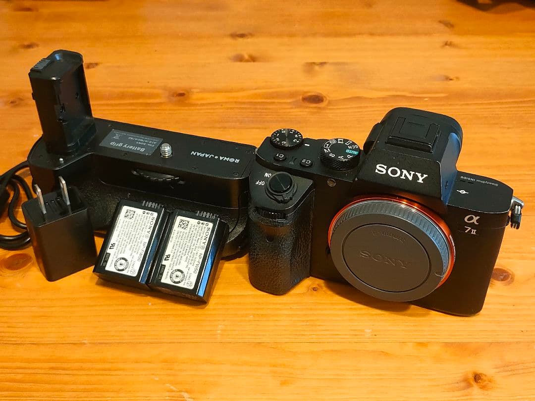 【ジャンクに近い気が…】SONY α7 II ミラーレス一眼 本体&付属品