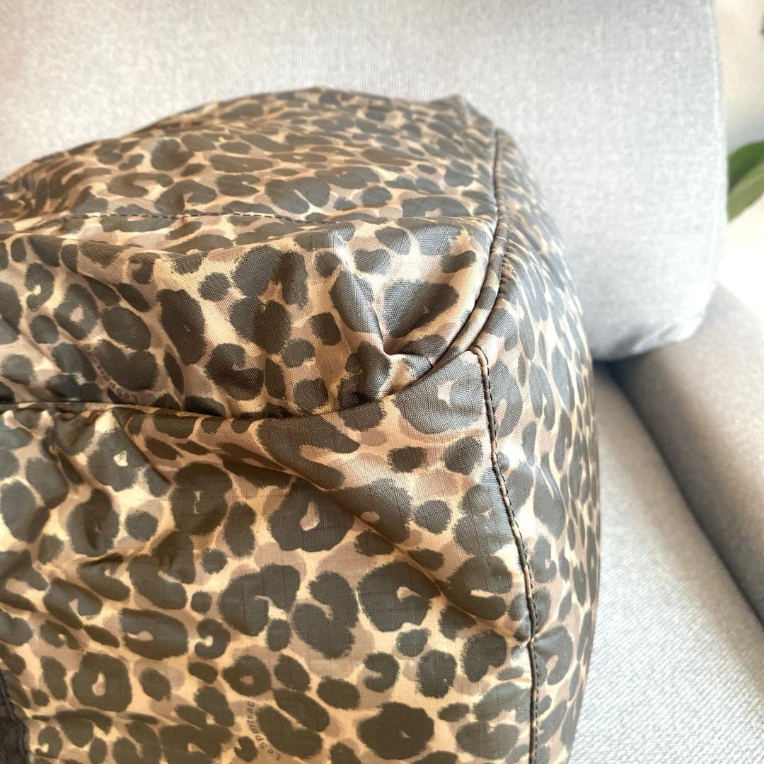 【極美品　廃盤型】レスポートサック　アビーキャリーオン　ボストンバッグ　ヒョウ柄