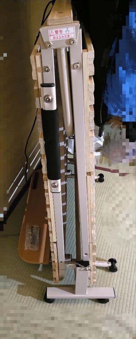 【インテリアオフィスワン】IZB-014 木製すのこ 折りたたみベッド