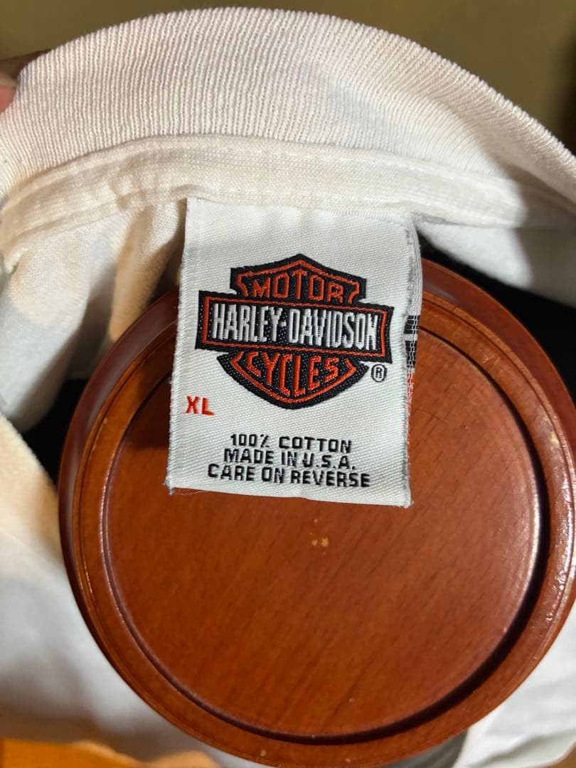 Harley Davidson 長袖Tシャツ フレイムデザイン 2000年モデル