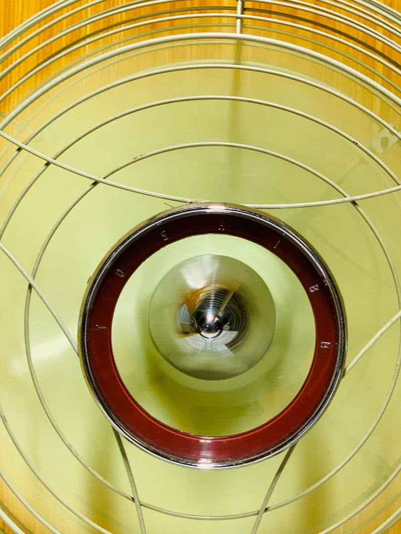 東芝 扇風機 緑色 元箱付き30cm Toshiba electric fan