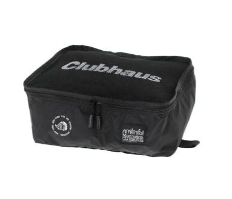 【限定】クラブハウス × マンハッタンポーテージブラックレーベル トラベルポーチ