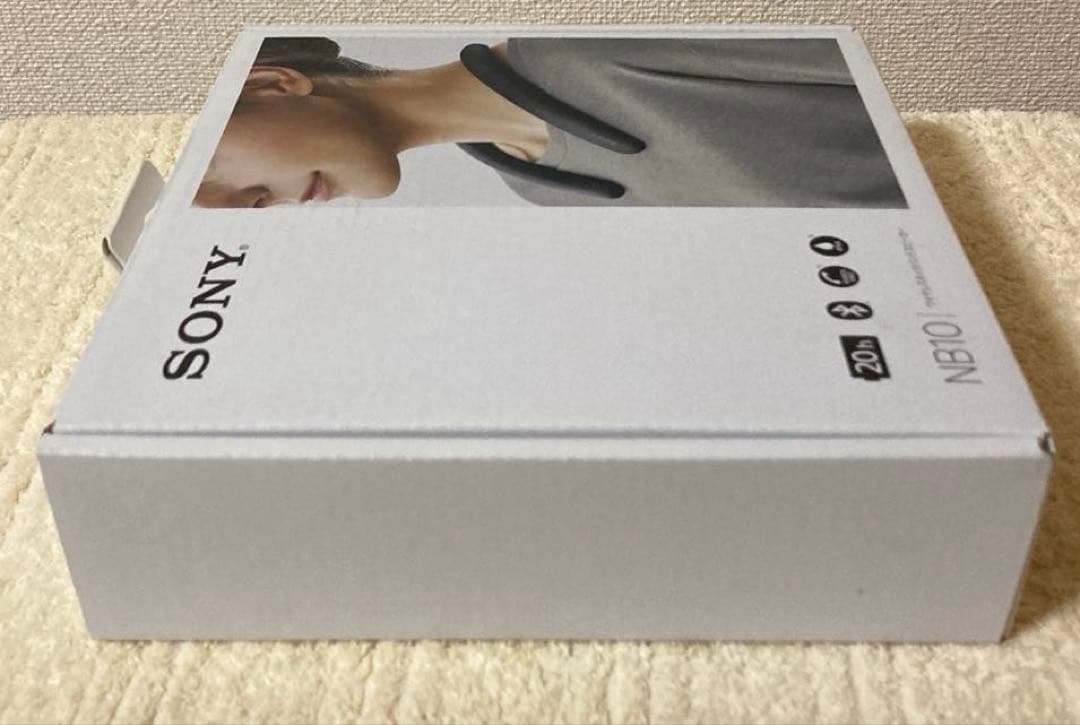 ソニー ワイヤレスネックスピーカー(ブラック) SONY SRS-NB10