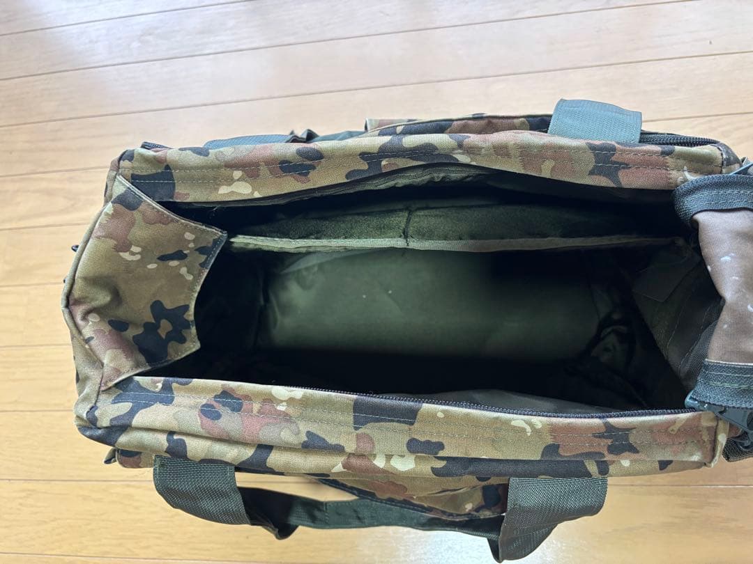 希少 Supreme 迷彩 大型バッグ オールド ※難あり