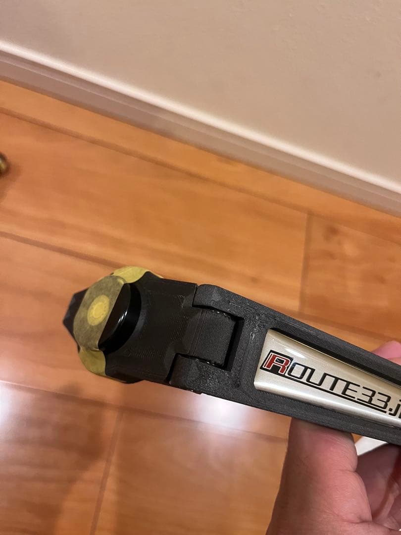 ROUTE33 レバーガードミラー　TYPE2CF （バーエンドミラー）