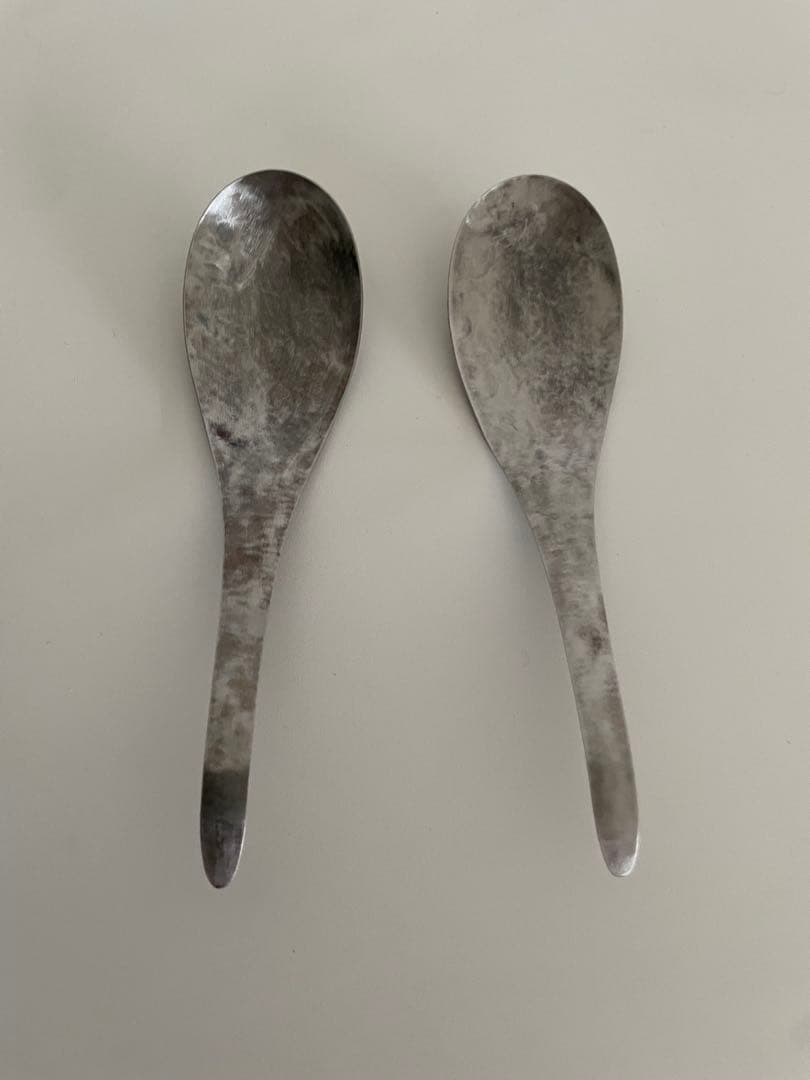 竹俣勇壱カトラリー 2本 匙 スプーン 未使用