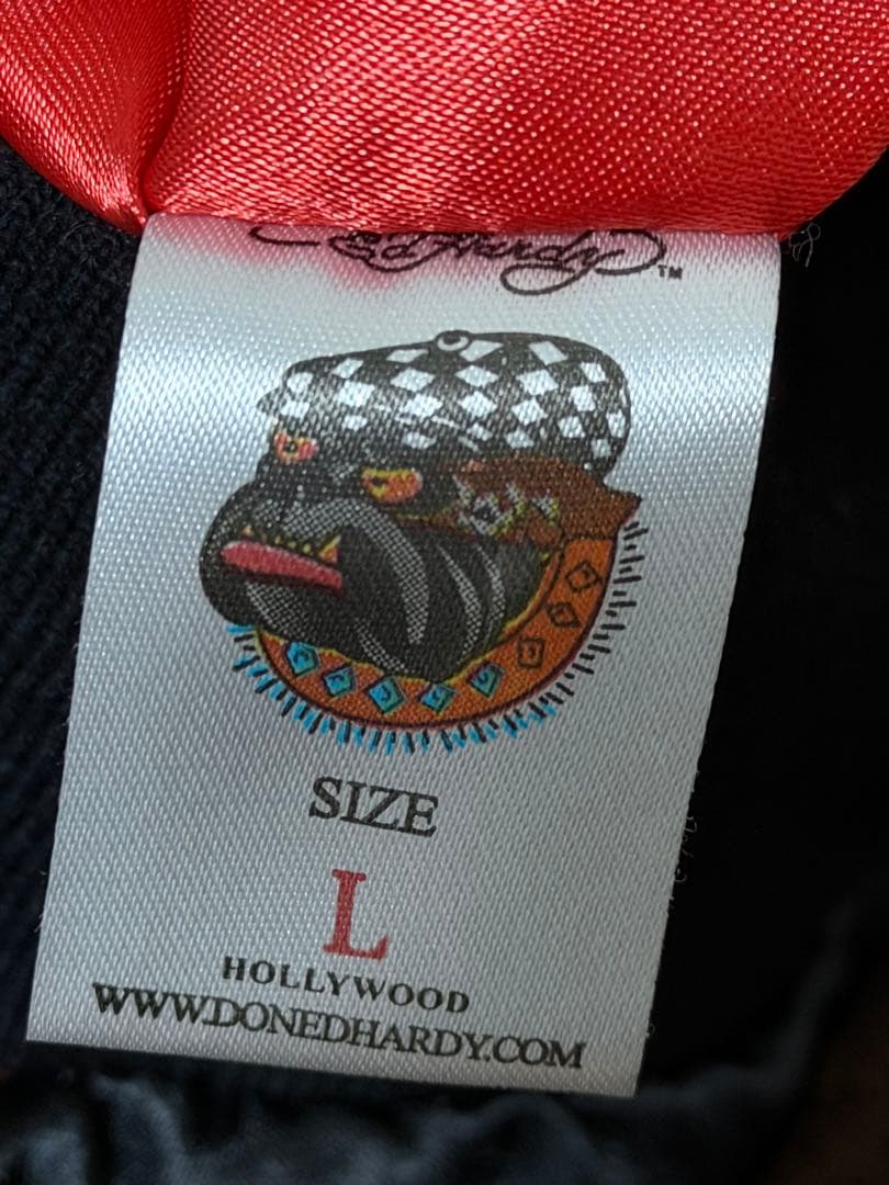 ２面用 Ed Hardy 龍 日本限定 スカジャン vintage サテン