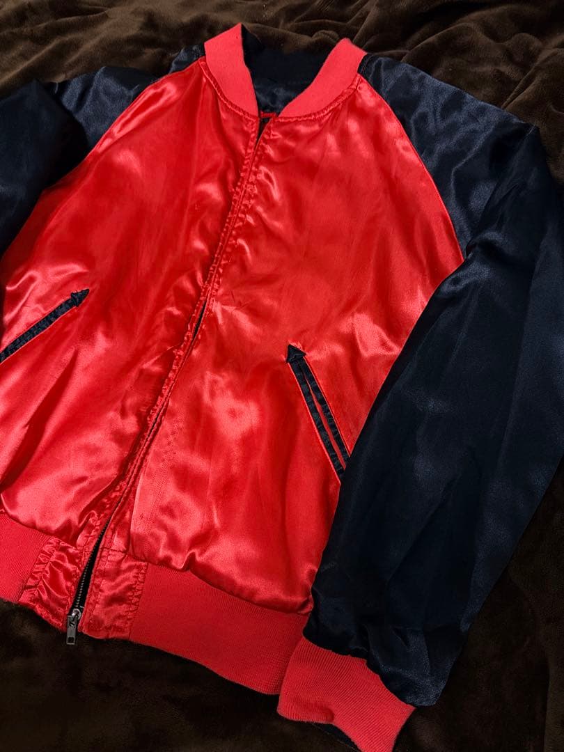 ２面用 Ed Hardy 龍 日本限定 スカジャン vintage サテン