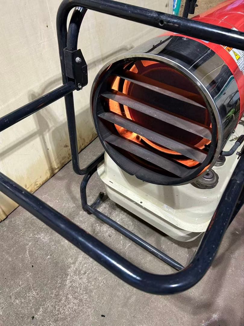 静岡製機 ホットガン 熱風ブロワー ヒーター 業務用ストーブ (B879)