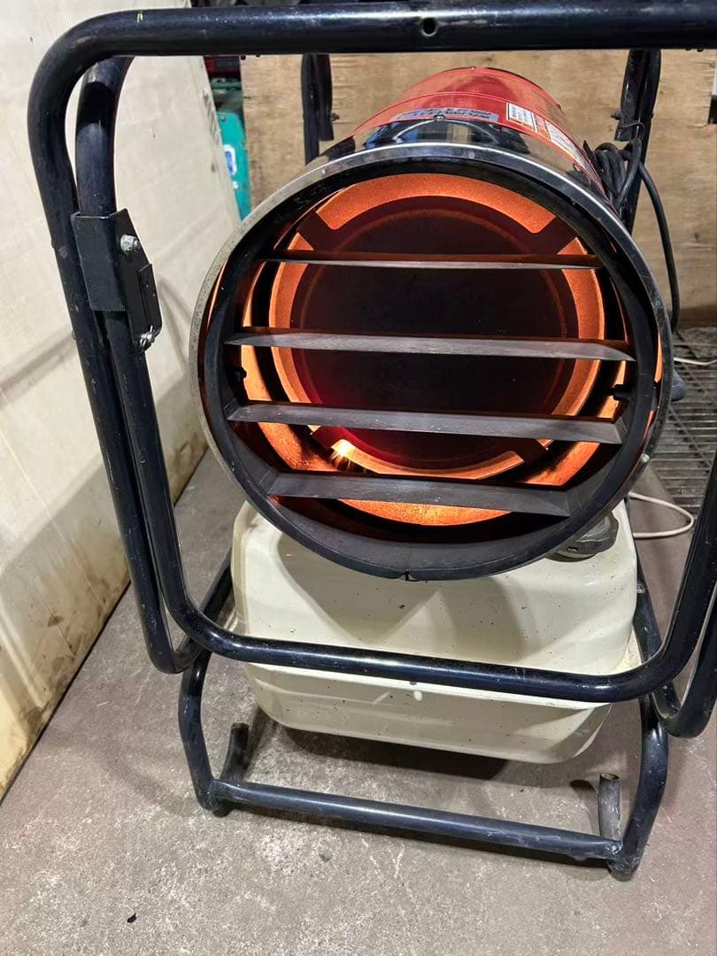 静岡製機 ホットガン 熱風ブロワー ヒーター 業務用ストーブ (B879)