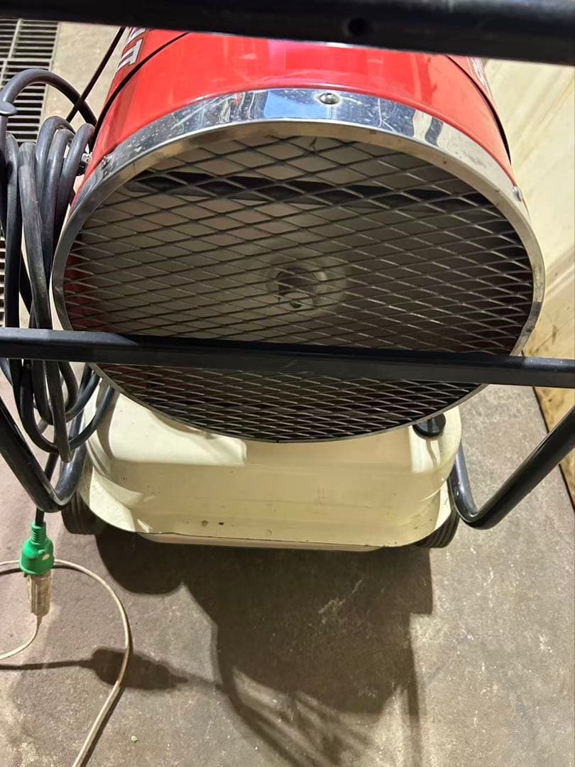 静岡製機 ホットガン 熱風ブロワー ヒーター 業務用ストーブ (B879)