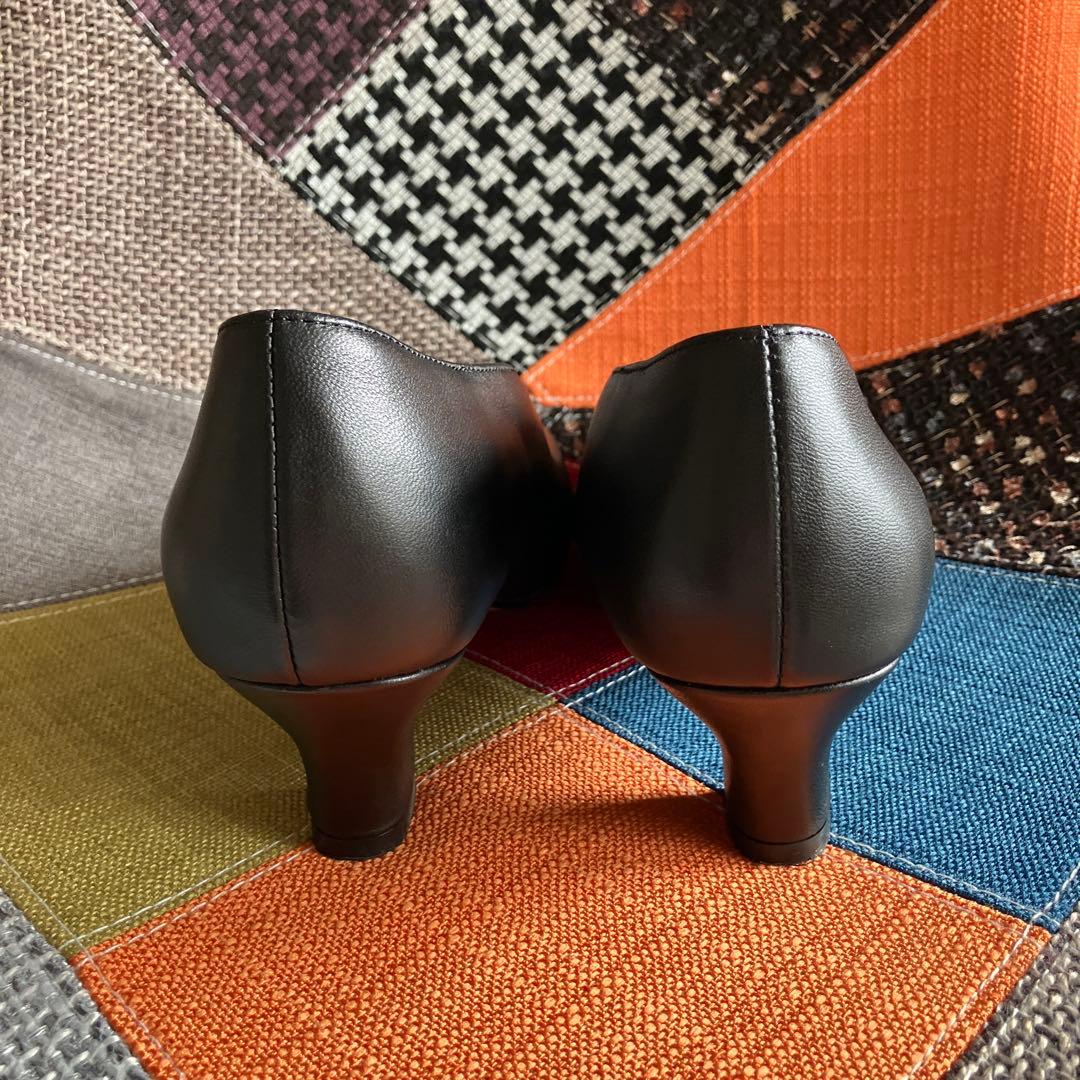 REMME ブラックパンプス 5㌢ヒール 北欧、暮らしの道具店別注 オケージョン