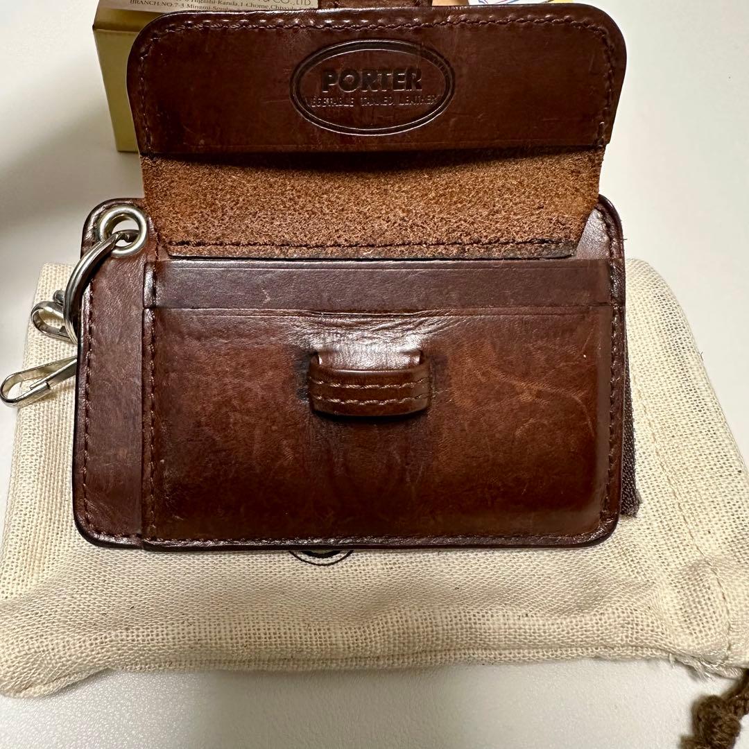 ポーターPORTER NATURE 長財布/カード名刺入れ/キー&カード小銭入れ