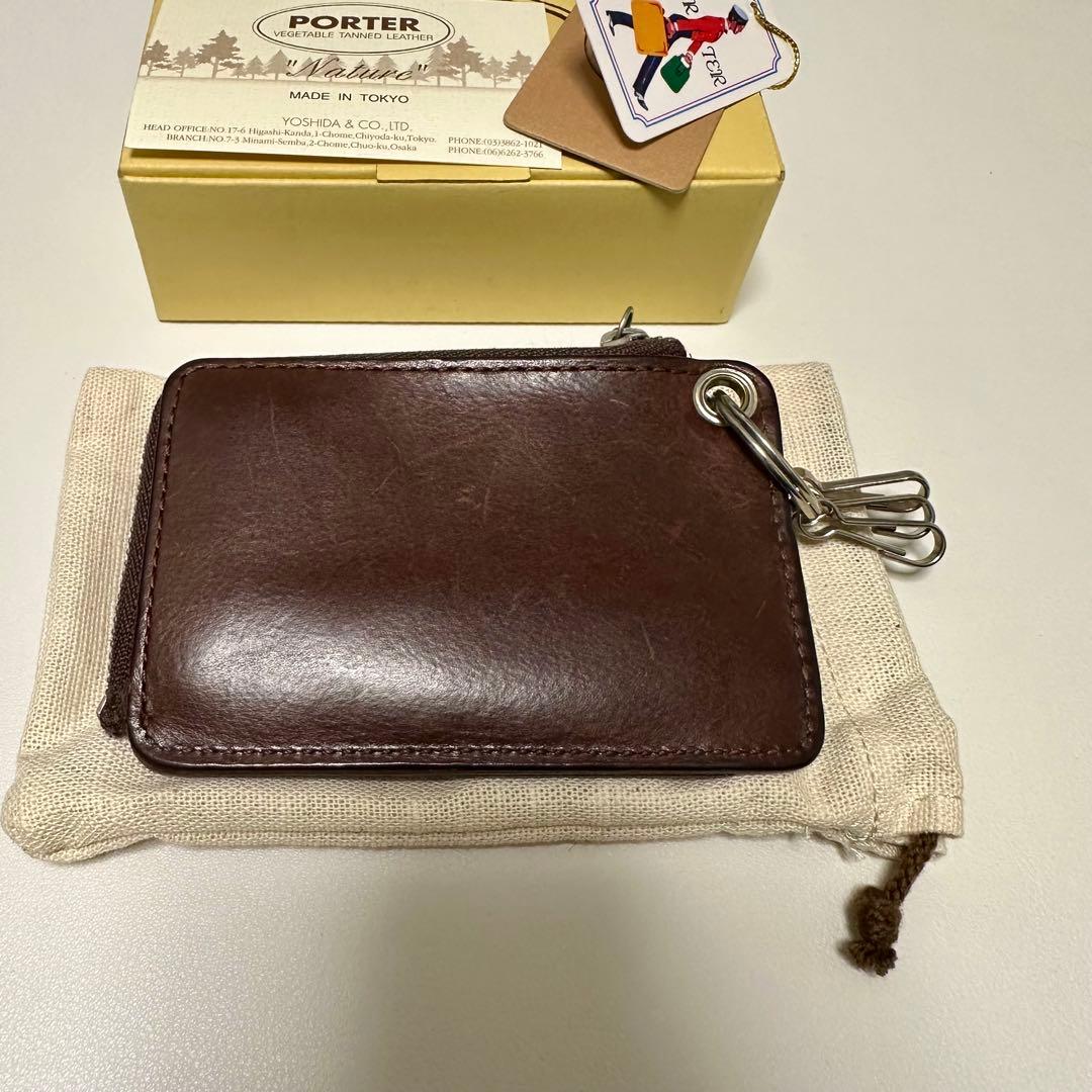 ポーターPORTER NATURE 長財布/カード名刺入れ/キー&カード小銭入れ