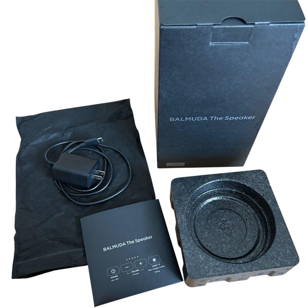 BALMUDA バルミューダ　The Speaker ブラック