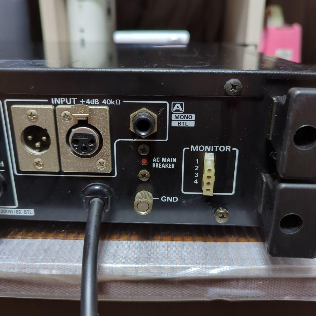 （希少 昭和レトロ商品）ナショナル 2チャンネルパワーアンプ WP-9110