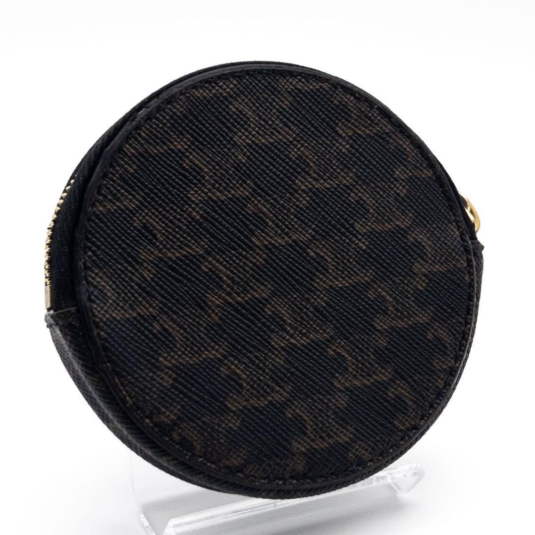 【極美品】CELINE ラウンドケース　トリオンフ　モノグラム　小銭入れ