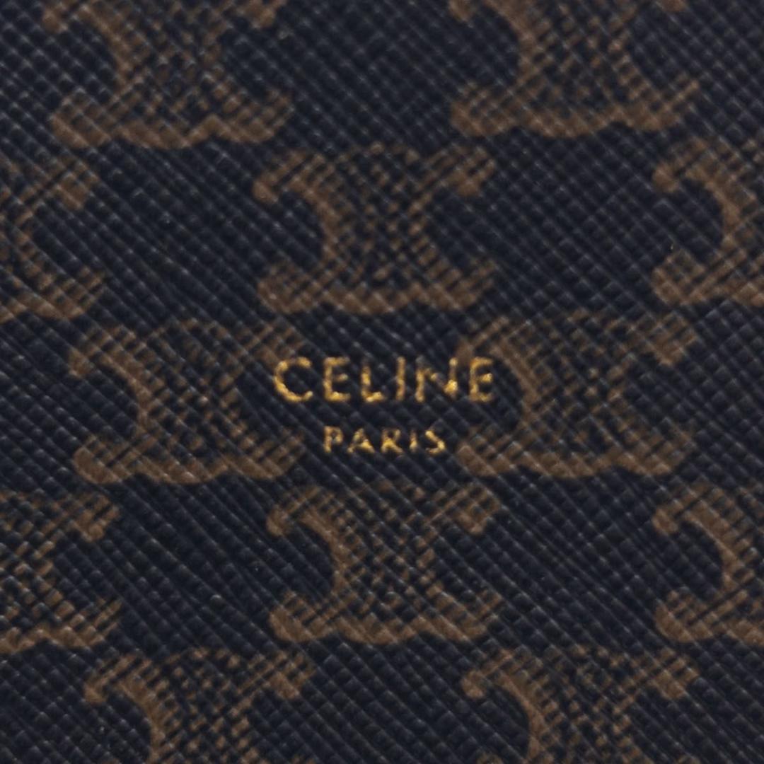 【極美品】CELINE ラウンドケース　トリオンフ　モノグラム　小銭入れ