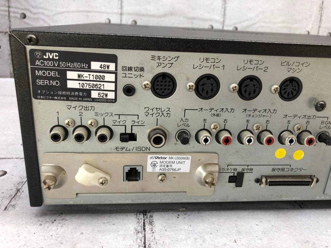 ビクター通信カラオケ　MK-T1000通電のみ(L106)